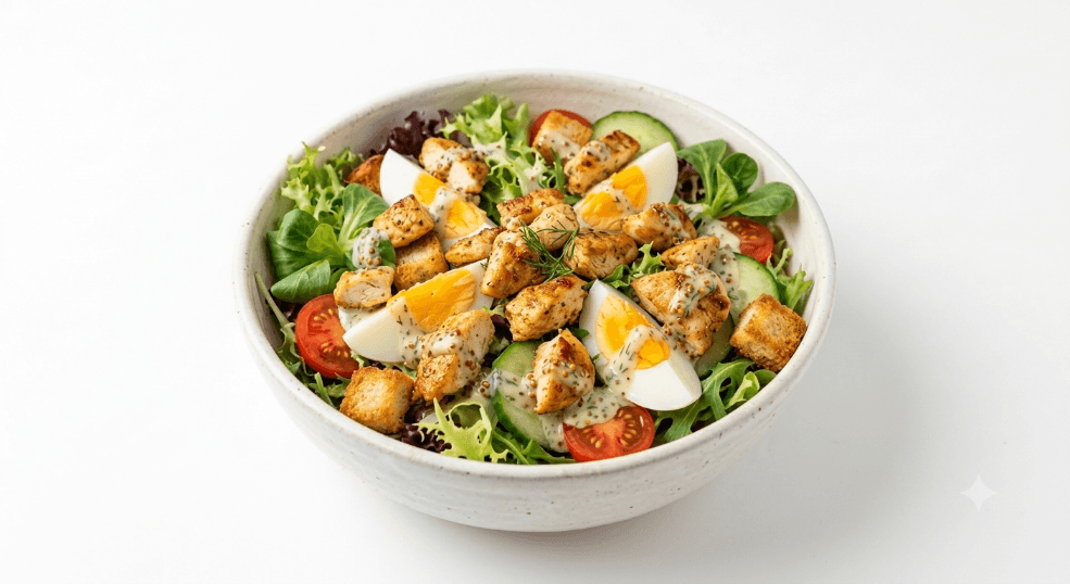 Salade Kipreepjes
