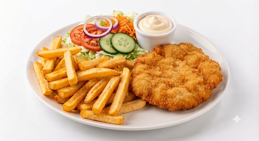 Menu Kipschitzel