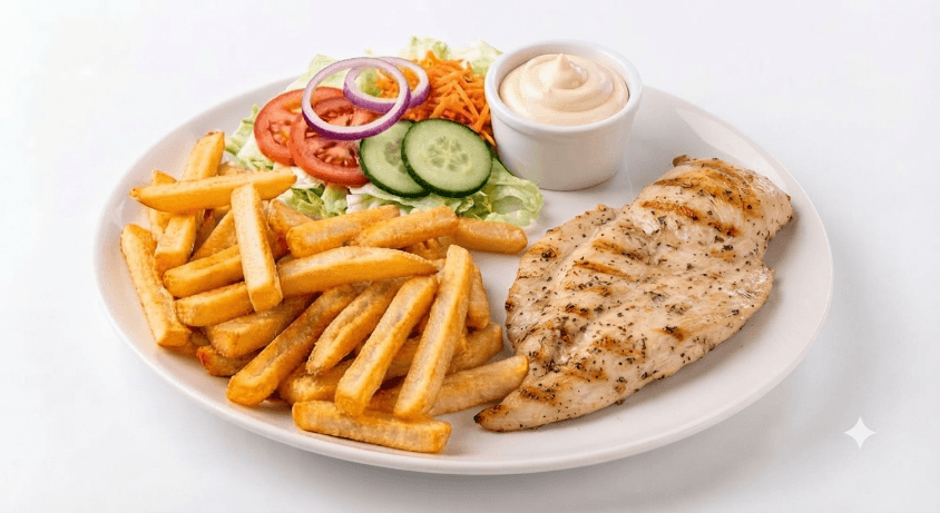 Menu Gegrilde Kipfilet