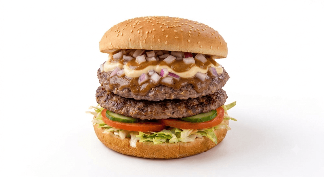 Broodje Hamburger Speciaal