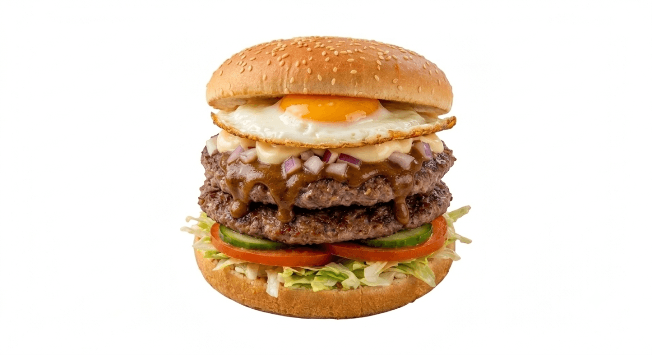 Broodje Hamburger Ei